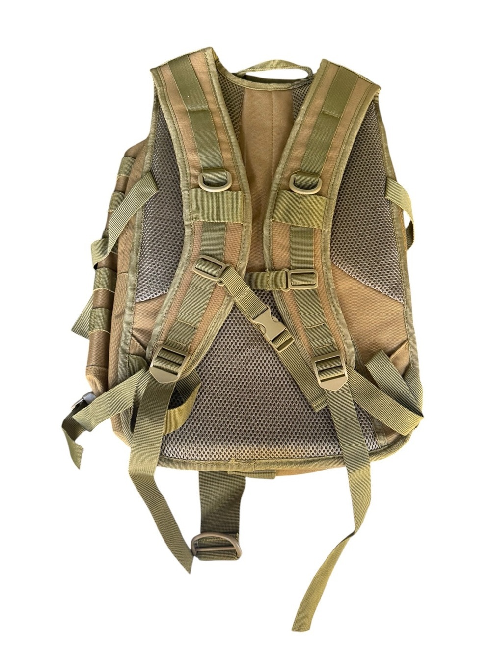 EVATAC Tactical Assault Backpack Coyote Tan MOLLE Bag NEW - Picture 2 of 3